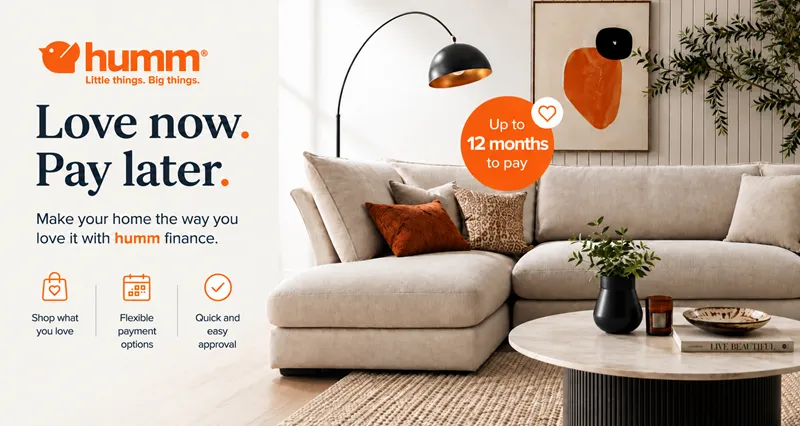 Humm Buy Now Pay Later banner